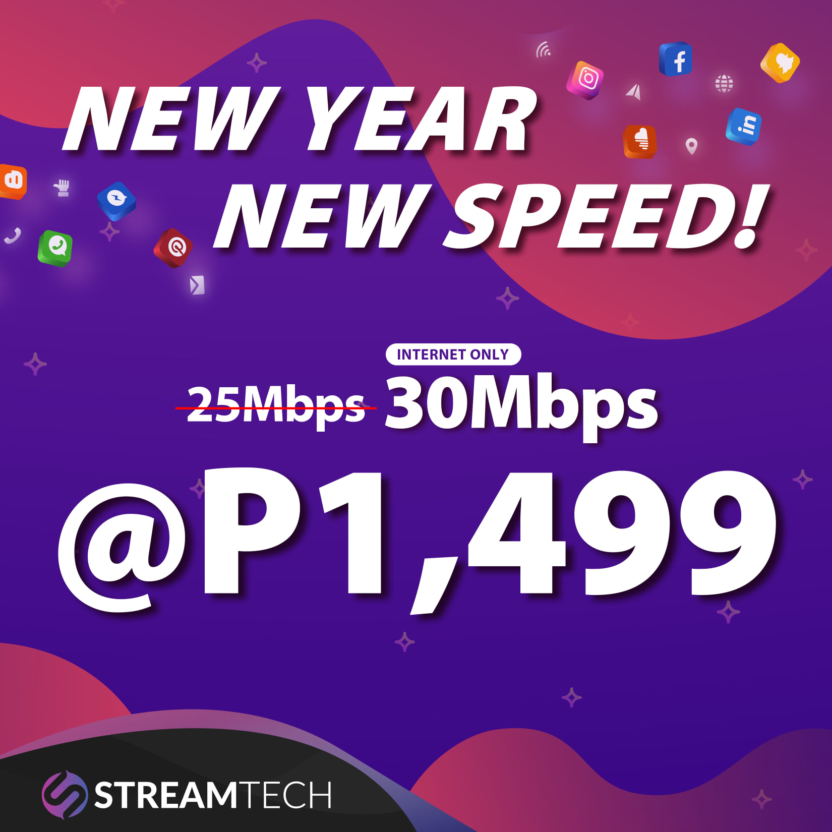Streamtech Fiber Internet only