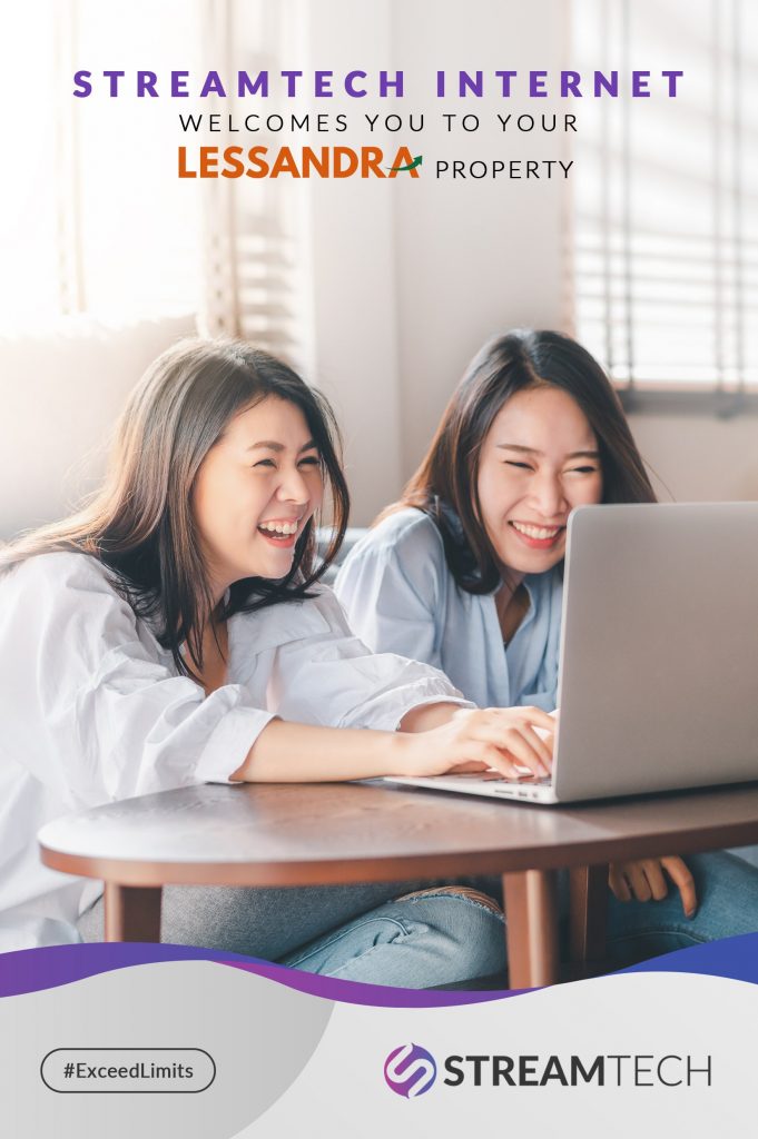 Move In Package_Streamtech's home wifi plan and Lessandra's affordable house and lot defines a better life