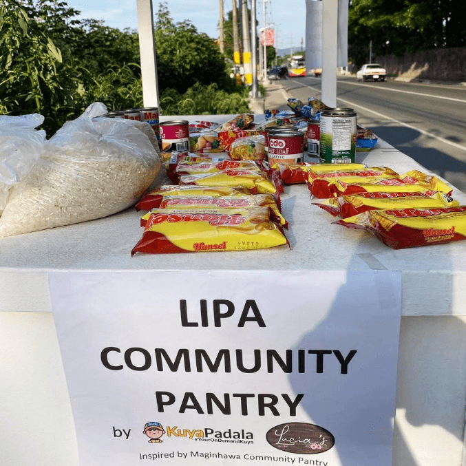 Lipa Batangas Community Pantry - Streamtech - Fiber Internet