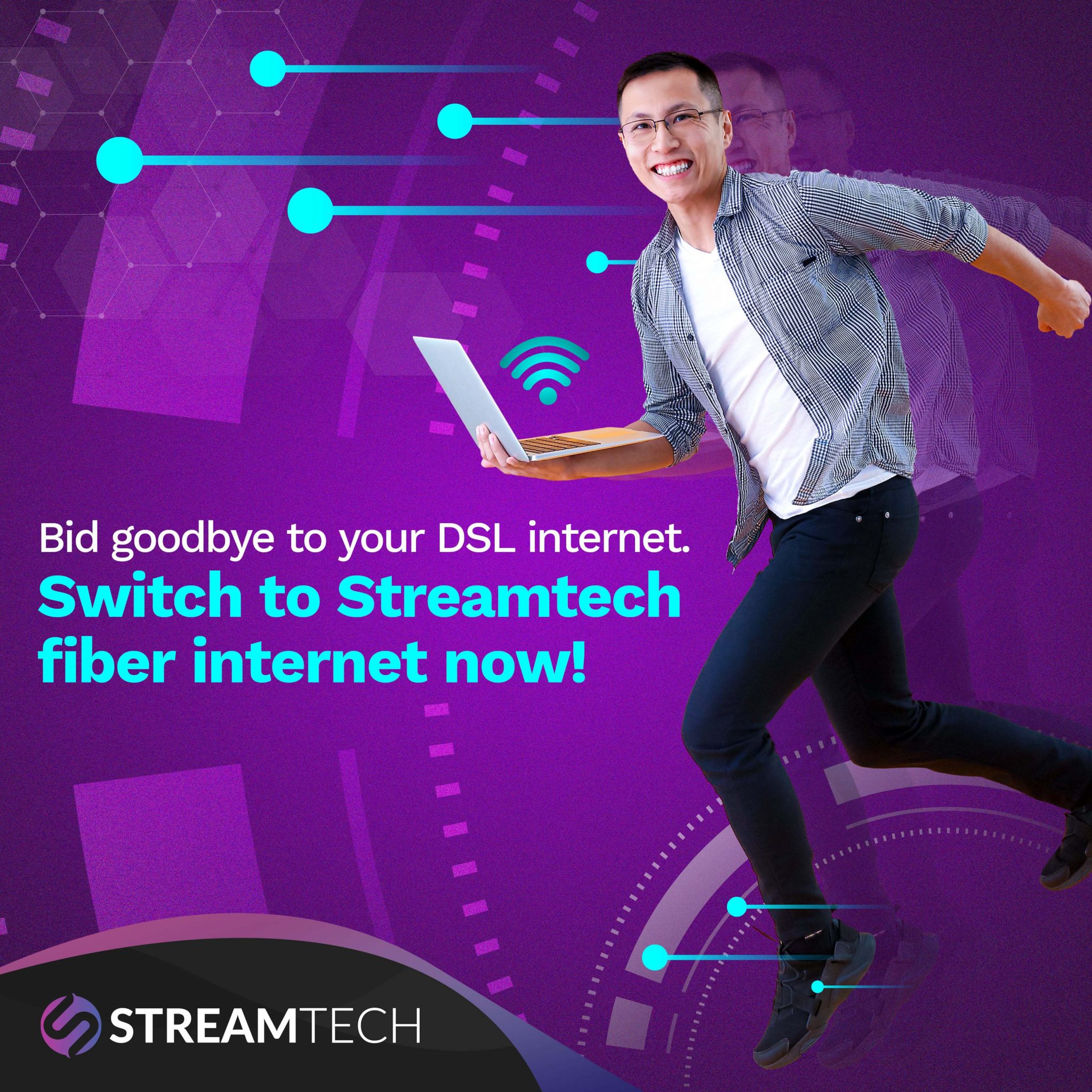 Switch to Streamtech's fiber internet vs DSL