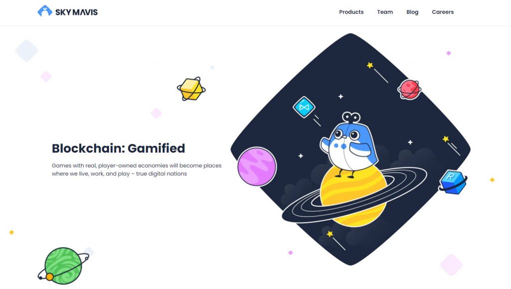 sky mavis - what is axie infinity - fiber internet - streamtech