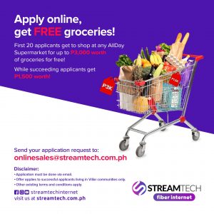 All Day Supermarket Groceries - Streamtech Fiber Internet
